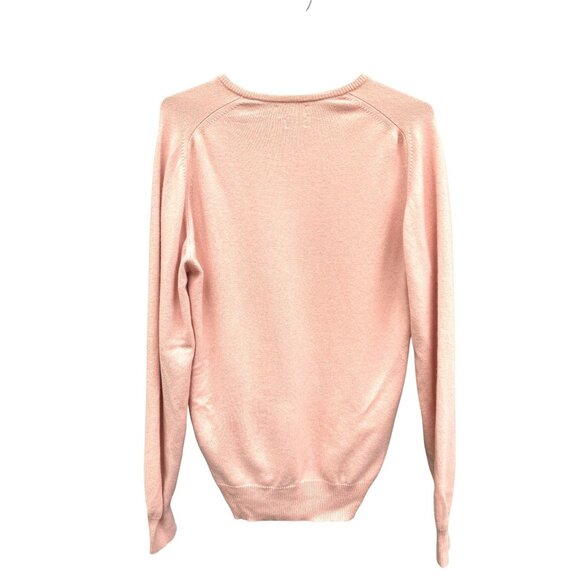 Vintage William Lockie Cashmere Sweater 2X Pink Scotland 100% Pure Cashmere - Picture 3 of 4